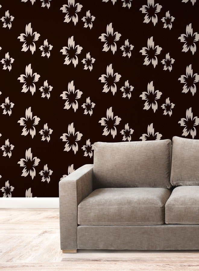 StenCart Lily Floral Pack of 2 Stencil for Wall Painting Home DIY Reusable Wall Stencil Design for Wall Decoration (16-inch x 24 inch) - Combo of 2 - Image 4